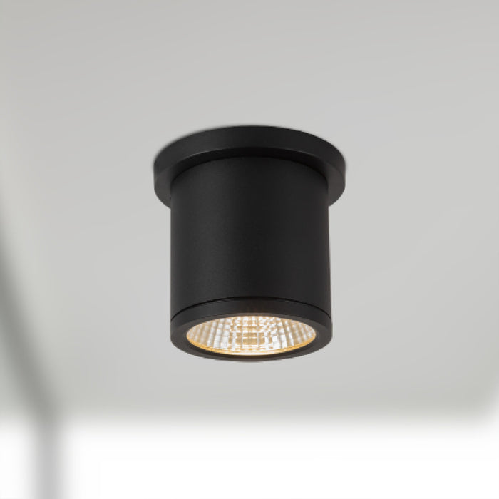 Nordic 4-in (3-in Dia.) Aluminum Outdoor Flush Mount