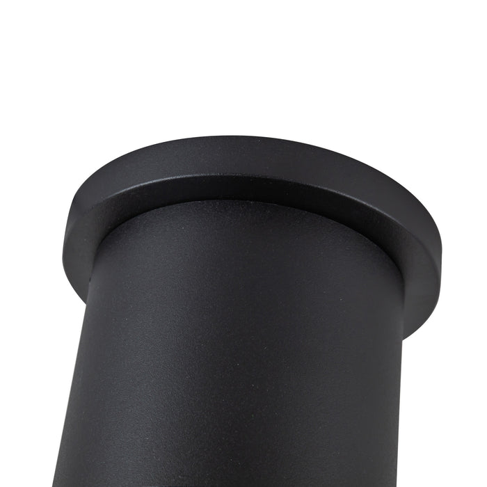 Nordic 4-in (3-in Dia.) Aluminum Outdoor Flush Mount