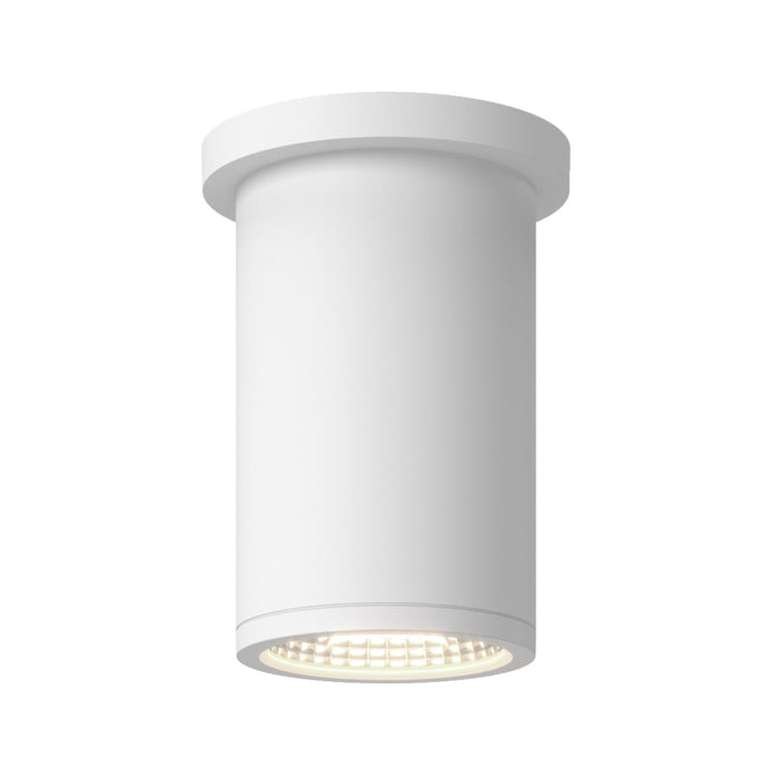 Nordic 6-in (3-in Dia.) Aluminum Outdoor Flush Mount