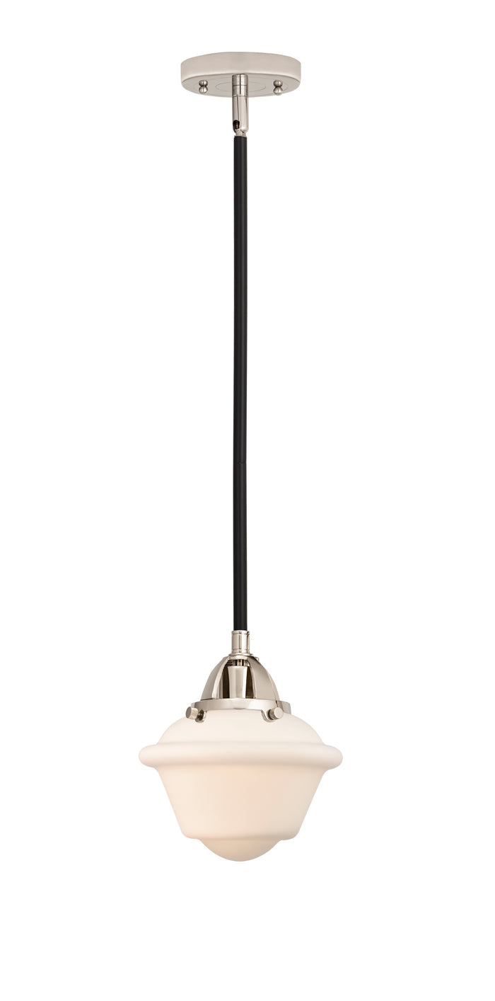 Black Polished Nickel / Matte White