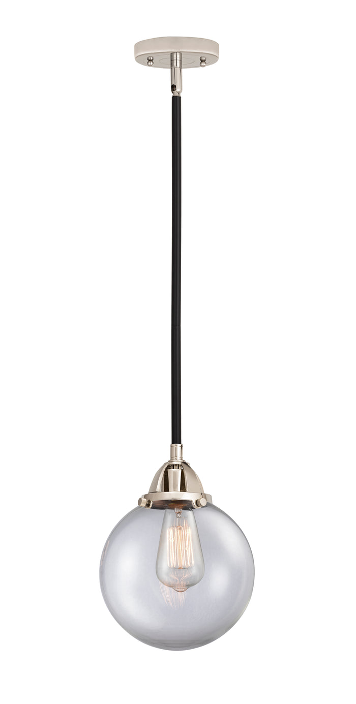 Black Polished Nickel / Clear