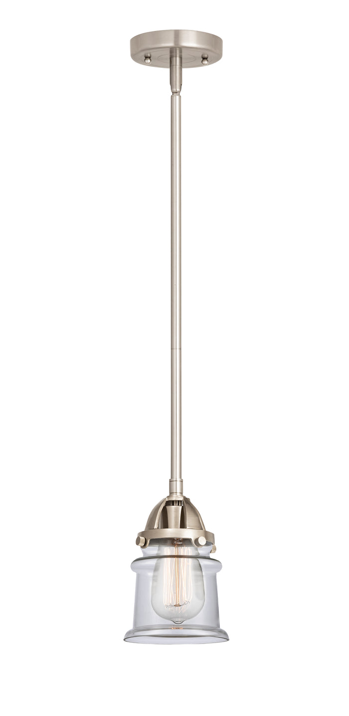 Brushed Satin Nickel / Clear