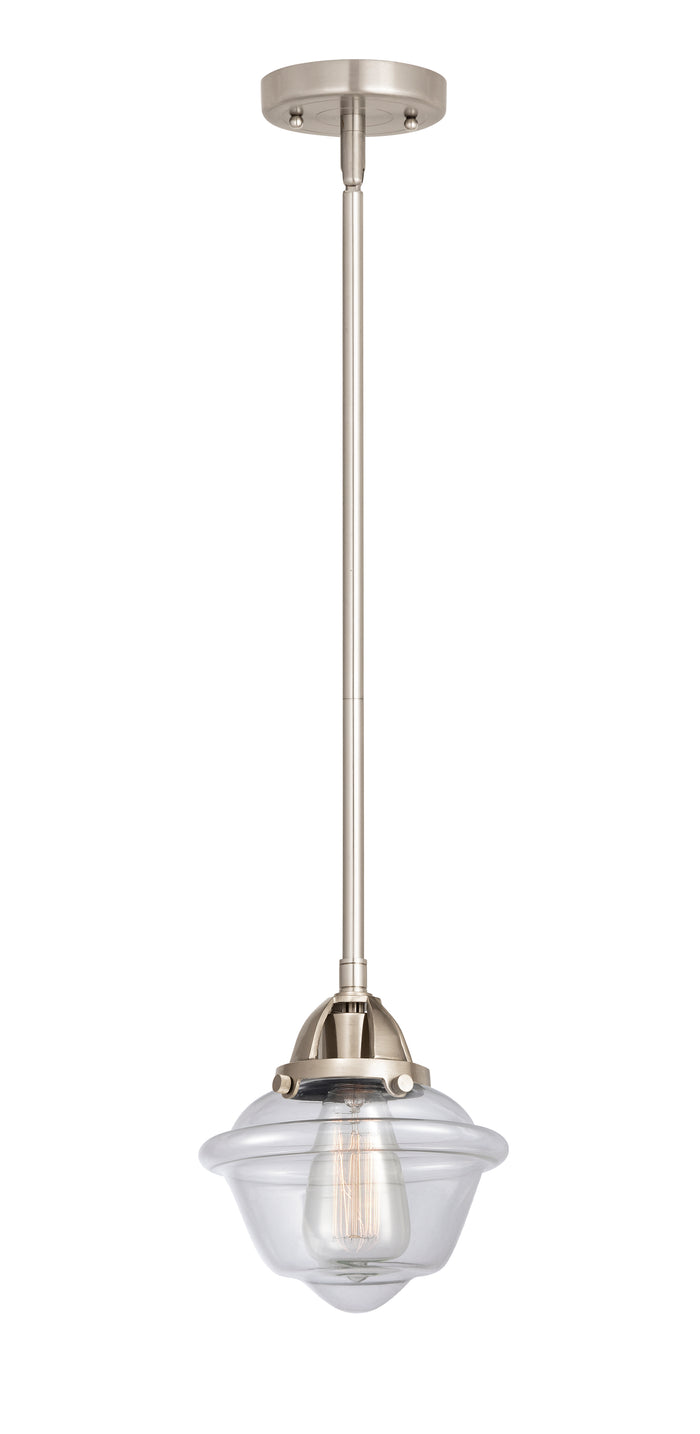 Brushed Satin Nickel / Clear