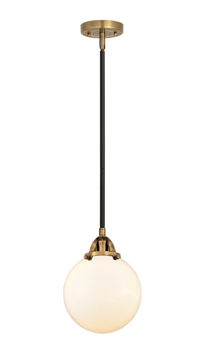 Nouveau 2 Mini Pendant Antique Copper Brass