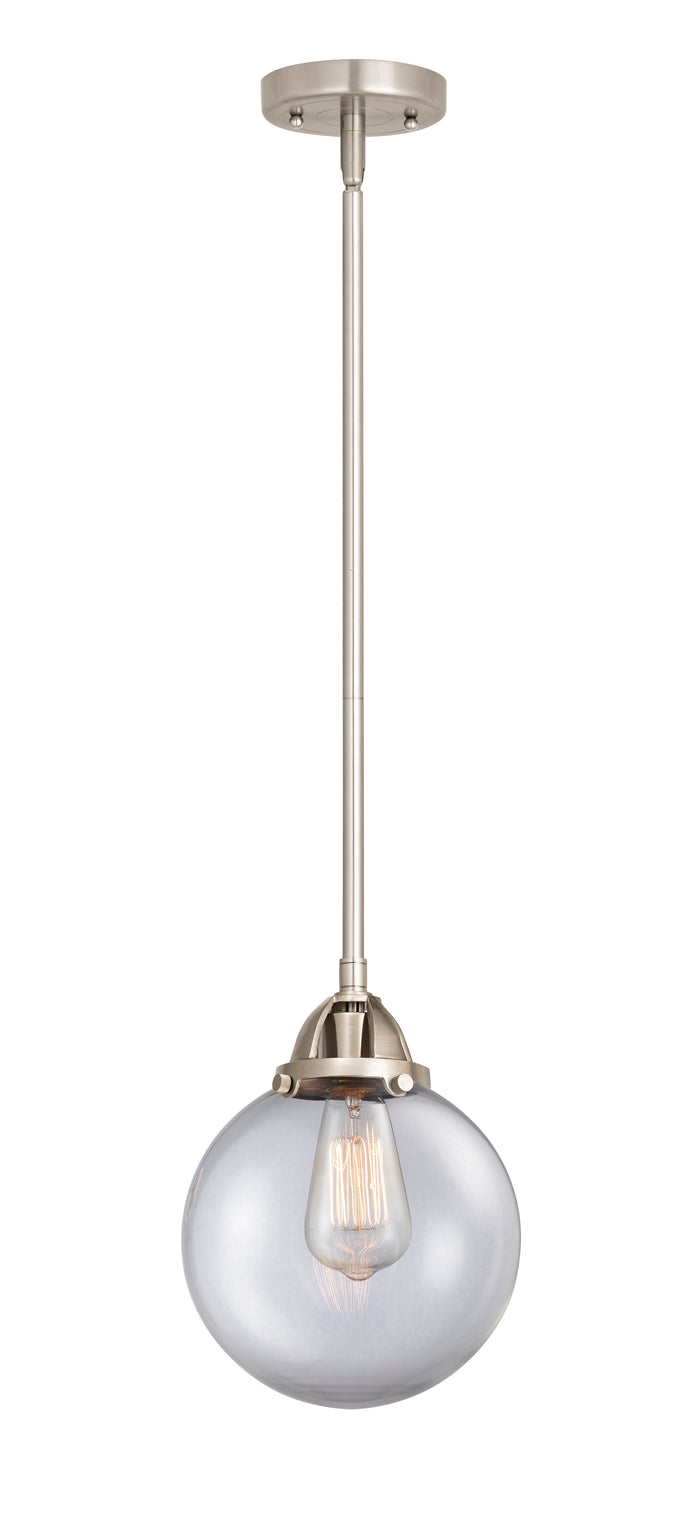 Brushed Satin Nickel / Clear