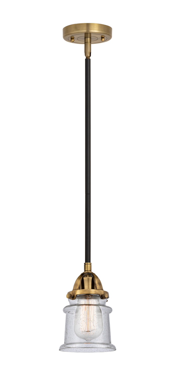 Nouveau 2 Mini Pendant Antique Copper Brass