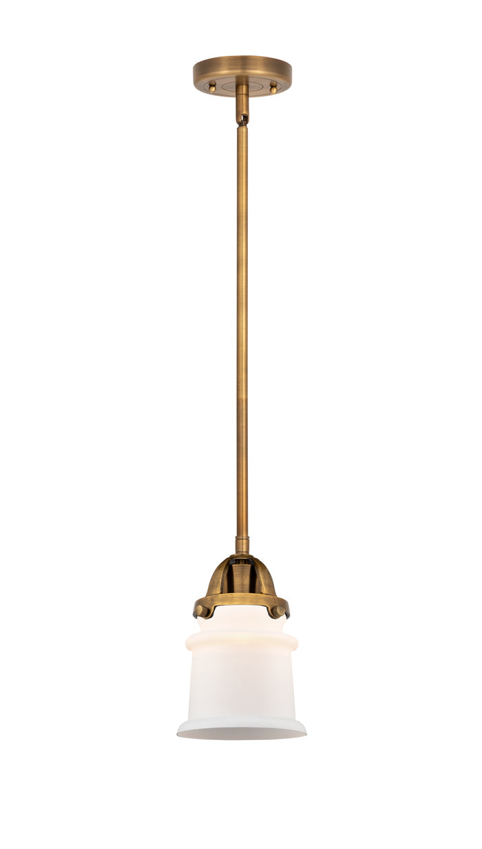 Nouveau 2 Mini Pendant Antique Copper Brass
