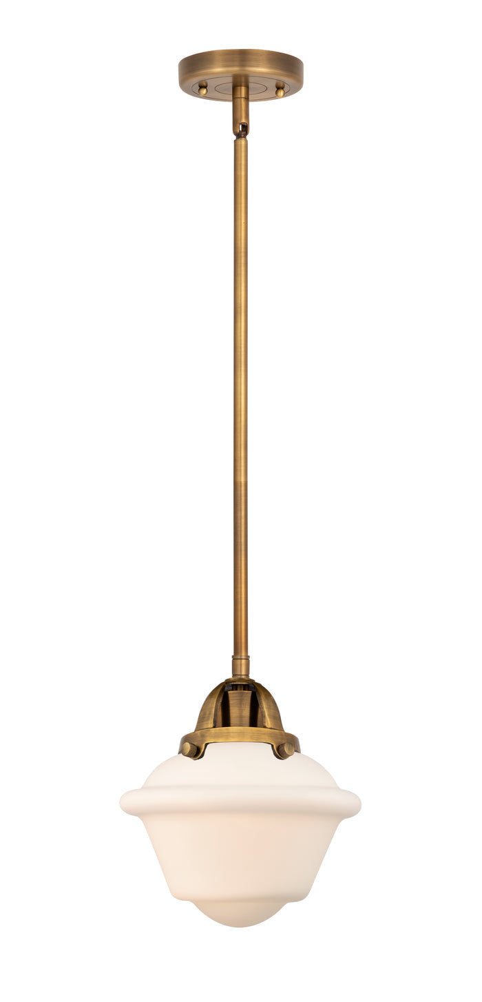 Nouveau 2 Mini Pendant Antique Copper Brass