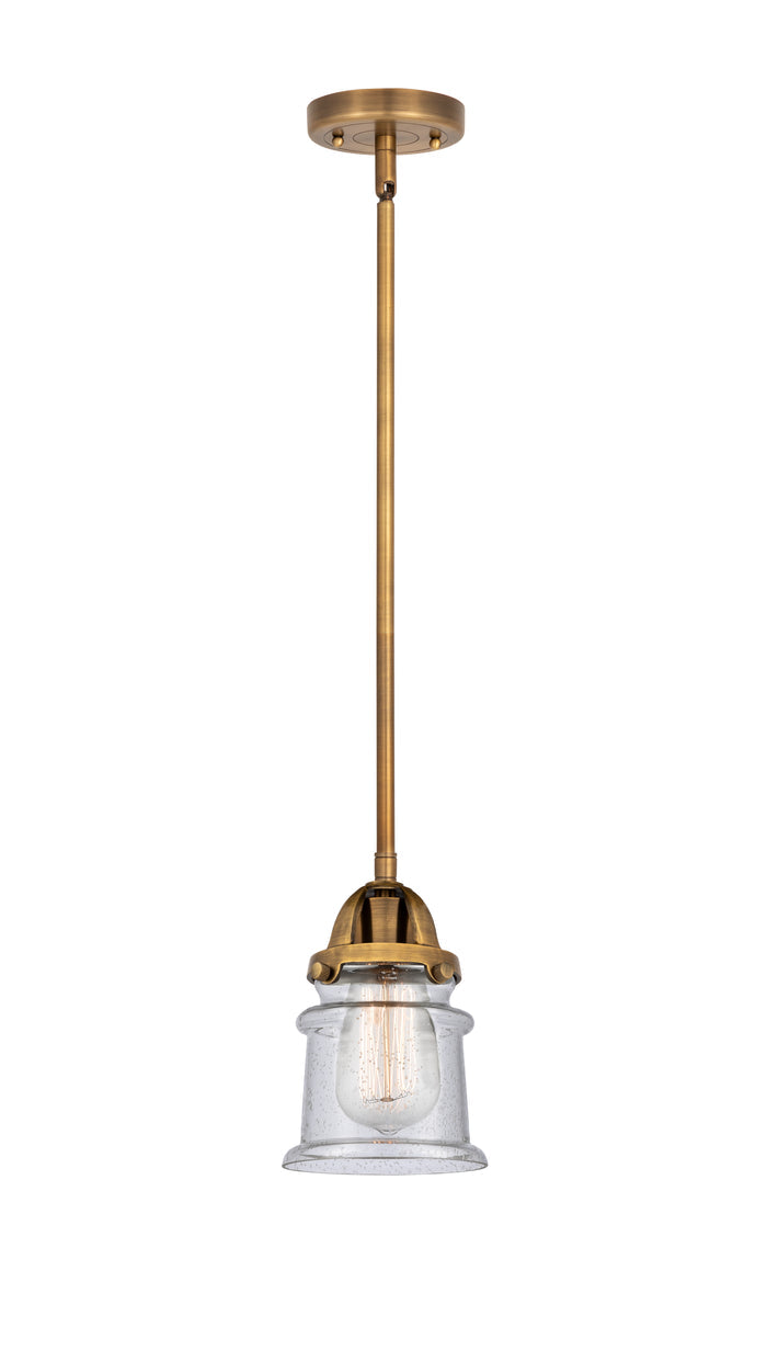 Nouveau 2 Mini Pendant Antique Copper Brass