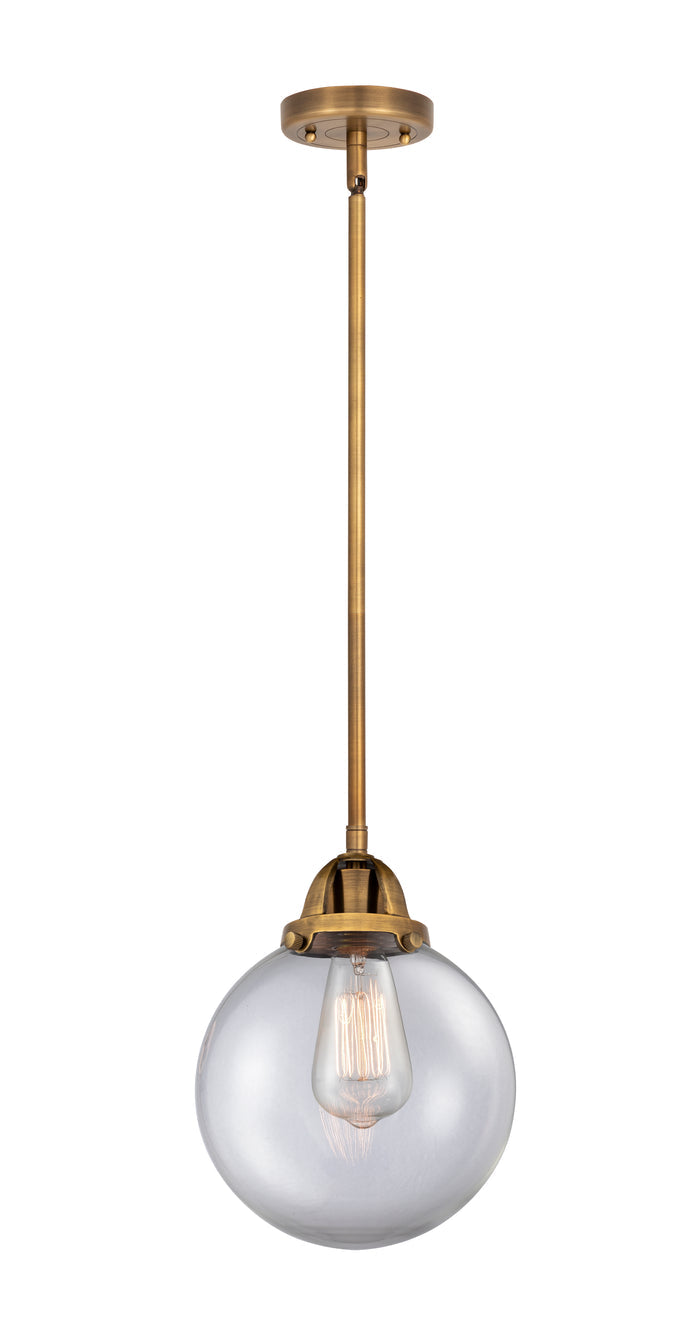 Nouveau 2 Mini Pendant Antique Copper Brass