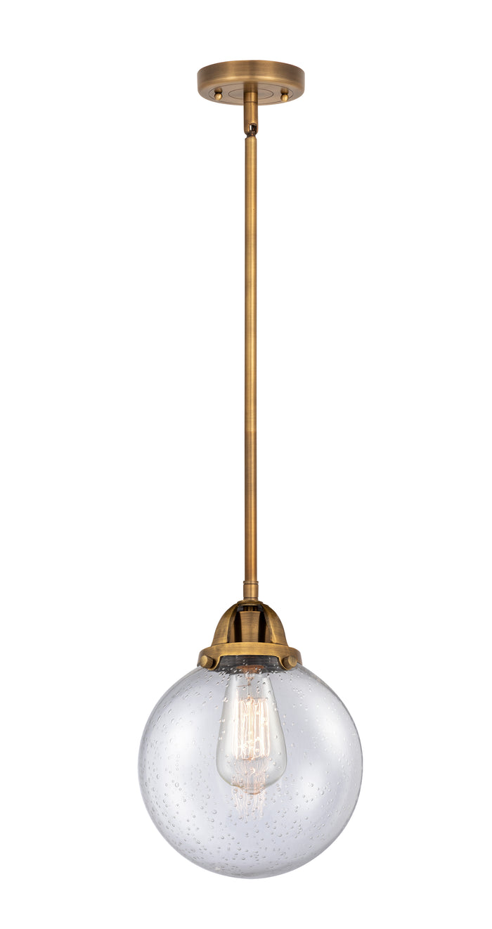 Nouveau 2 Mini Pendant Antique Copper Brass
