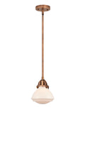 Nouveau 2 Mini Pendant Antique Copper Finish