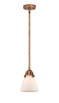 Nouveau 2 Mini Pendant Antique Copper Finish