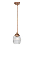 Nouveau 2 Mini Pendant Antique Copper Finish