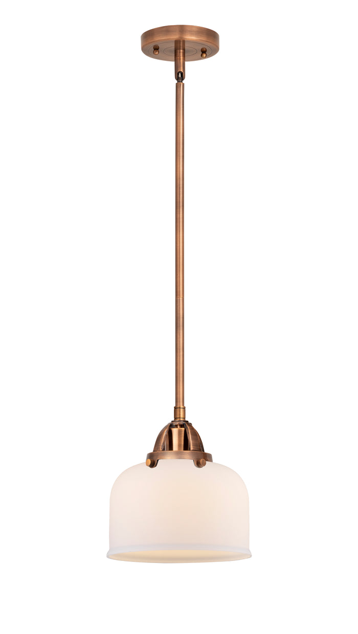 Nouveau 2 Mini Pendant Antique Copper Finish