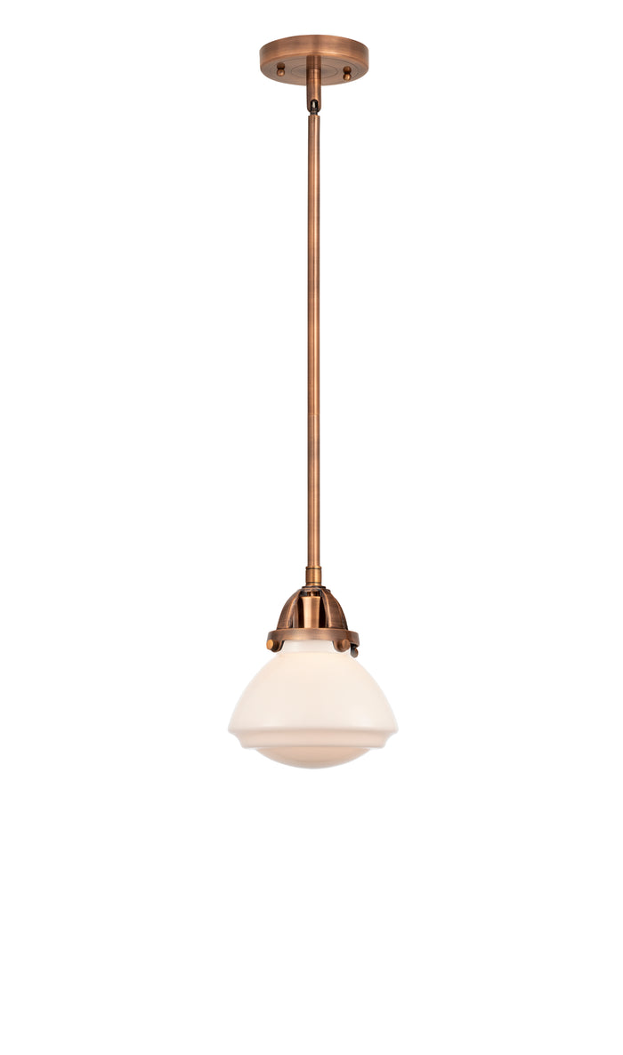 Nouveau 2 Mini Pendant Antique Copper