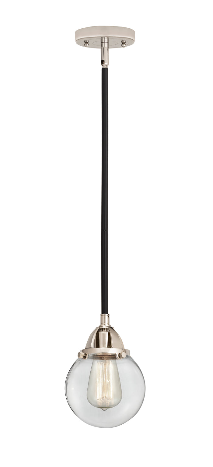 Black Polished Nickel / Clear