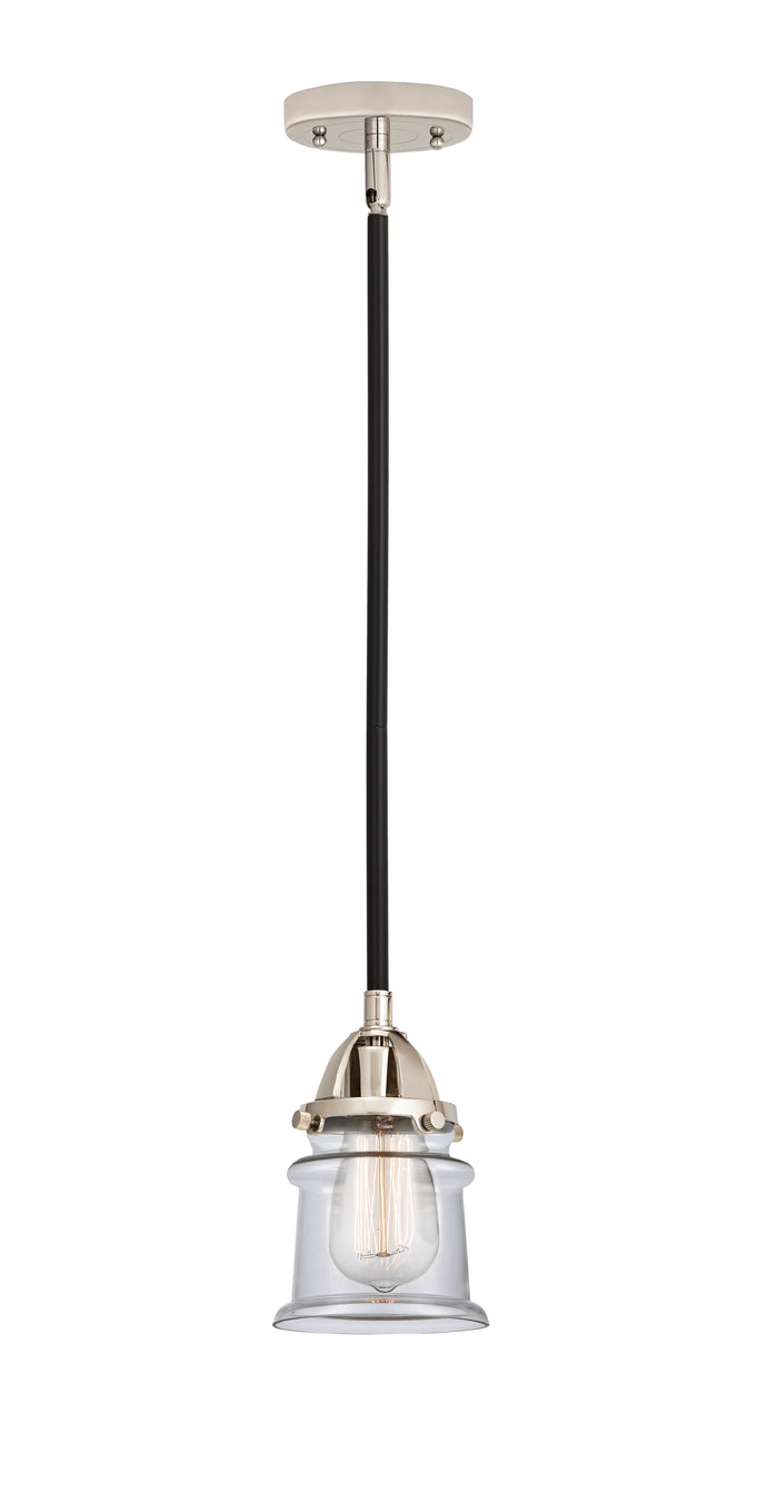 Black Polished Nickel / Clear