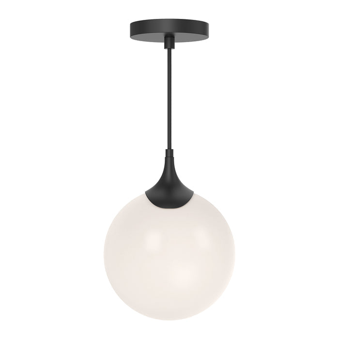 Nouveau 8-in Steel Pendant