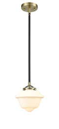Nouveau Mini Pendant Black Antique Brass
