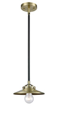 Nouveau Mini Pendant Black Antique