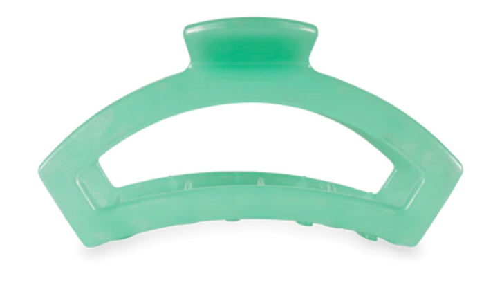 Open hair clip