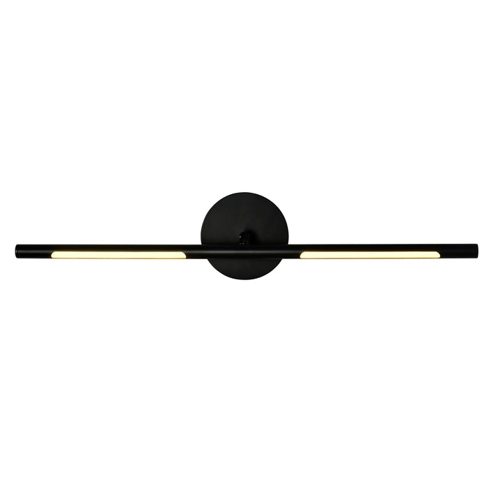 Oskil Vanity Lights Integrated Black 24in