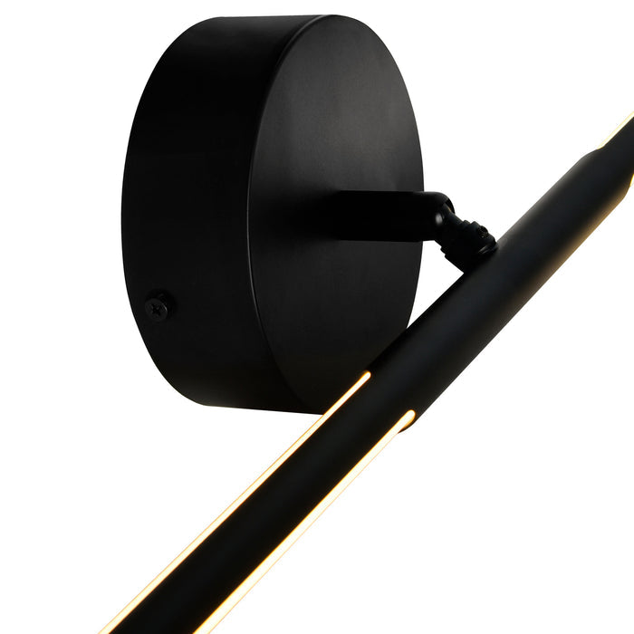 Oskil Vanity Lights Integrated Black 24in