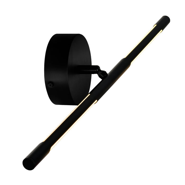 Oskil Vanity Lights Integrated Black 24in