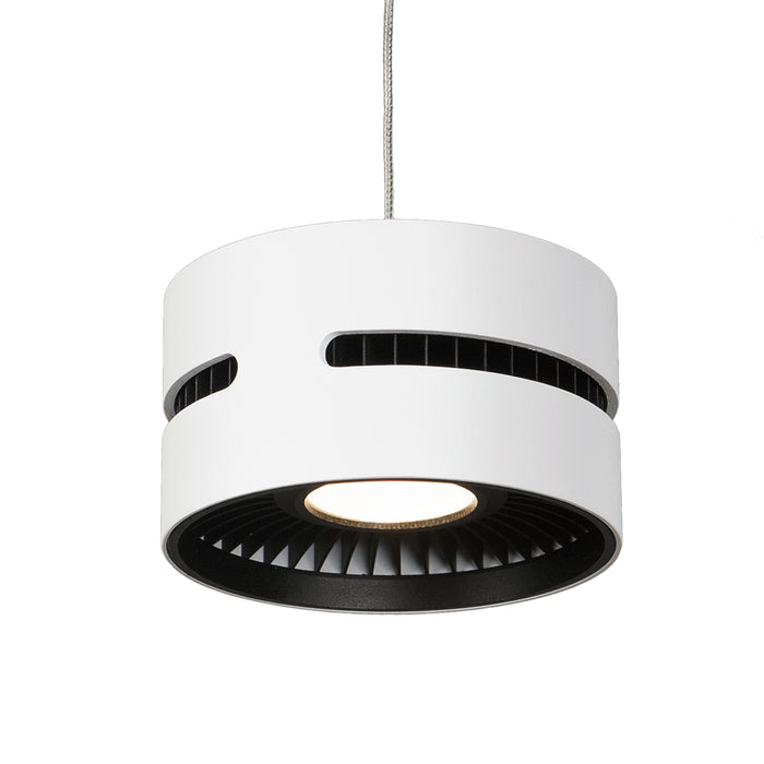 Oxford 5-in Aluminum Pendant