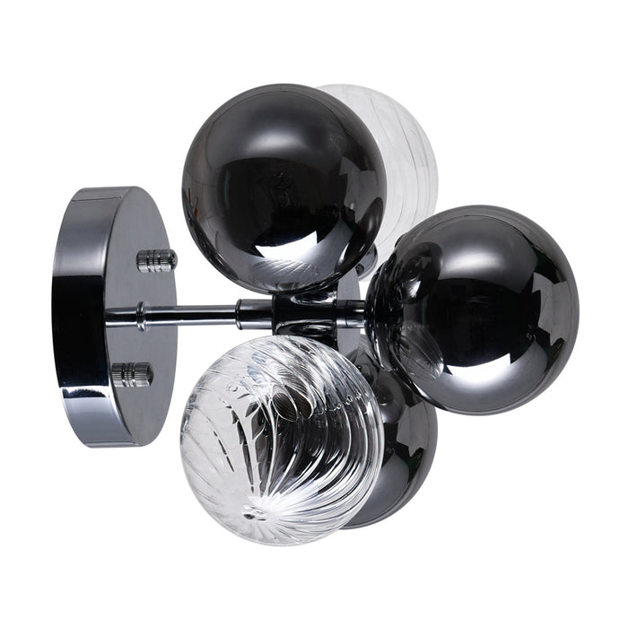 Pallocino Wall Lights Chrome 3 Lights