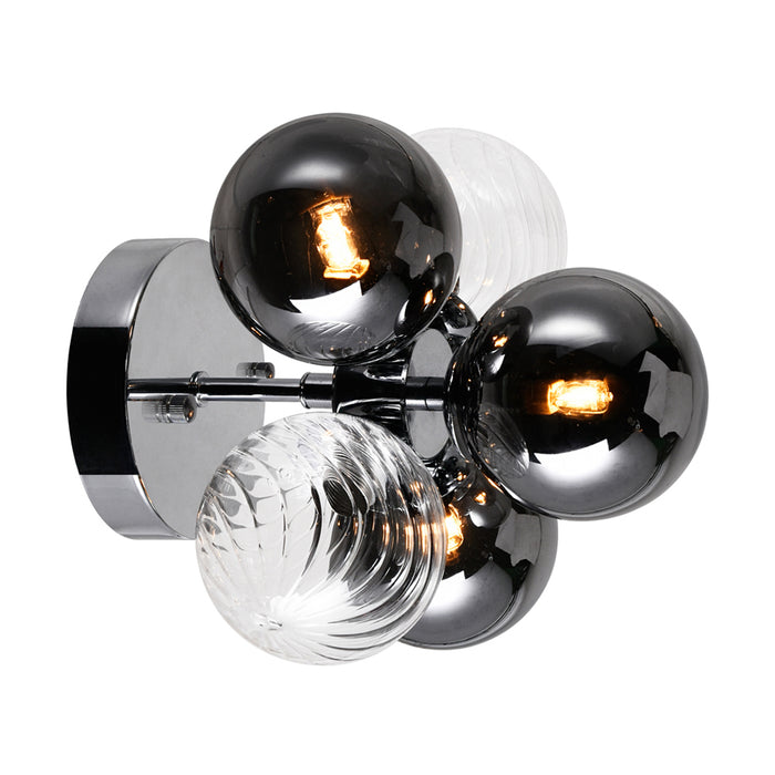 Pallocino Wall Lights Chrome 3 Lights
