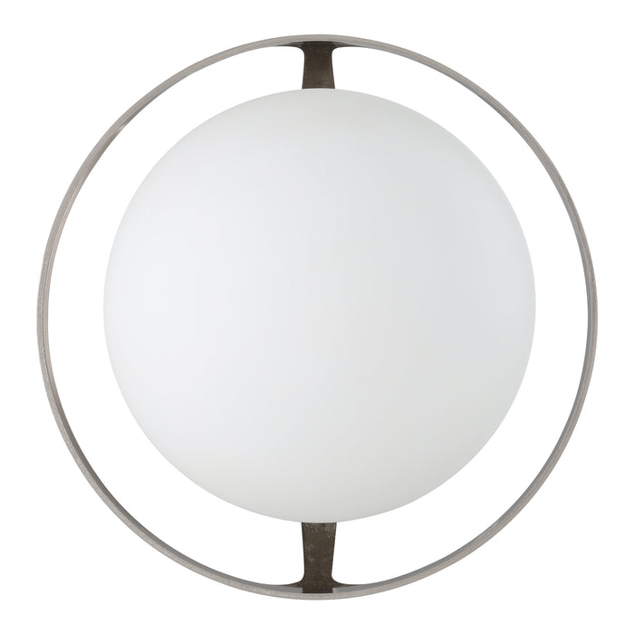 Parker 6-inch 1-light Brushed Nickel Vanity Light with Etched Opal Glass Shade