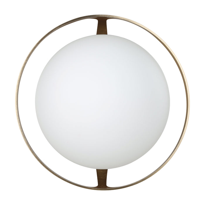 Parker 6-inch 1-light Champagne Gold Vanity Light with Etched Opal Glass Shade
