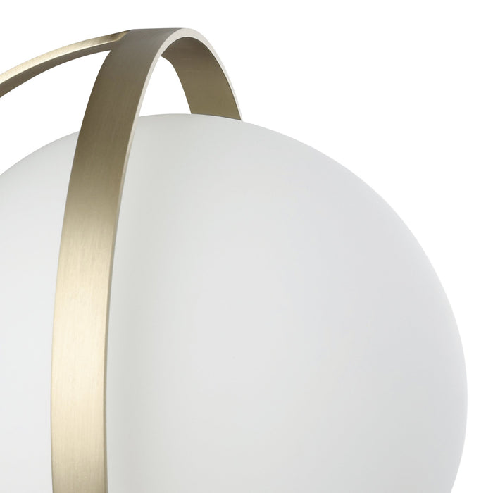 Parker 6-inch 1-light Champagne Gold Vanity Light with Etched Opal Glass Shade