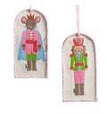Pastel Nutcracker Ballet Needlepoint Ornament