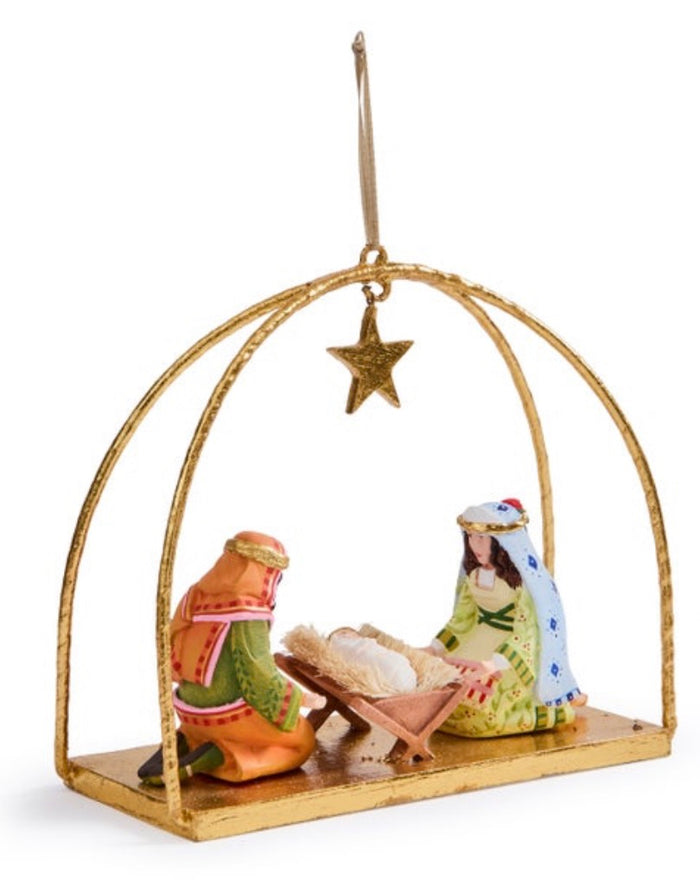 Patience Brewster Nativity Holy Family Ornament