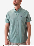 Performance Button Up - Sage