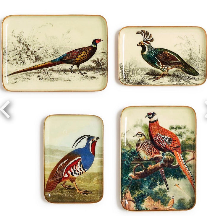 Pheasant Trinket/Desk Tray