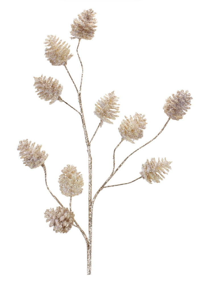 PINE CONE SPRAY 30”H