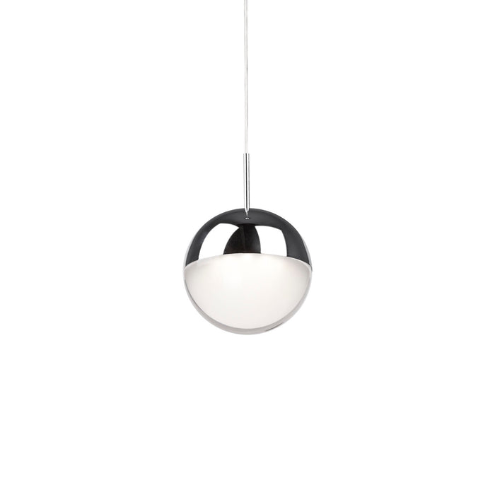 Pluto 4-in Steel Pendant