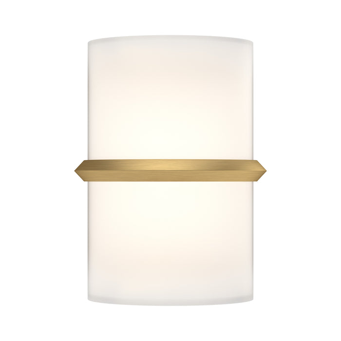 Pondi 9-in Steel Wall Sconce