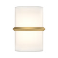 Pondi 9-in Steel Wall Sconce