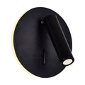 Private Wall Lights Matte Black Adjustable LED