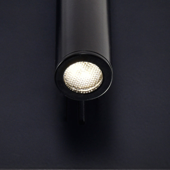 Private Wall Lights Matte Black Adjustable LED