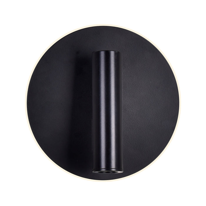 Private Wall Lights Matte Black Adjustable LED