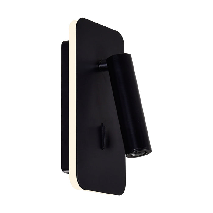 Private Wall Lights Matte Black Adjustable