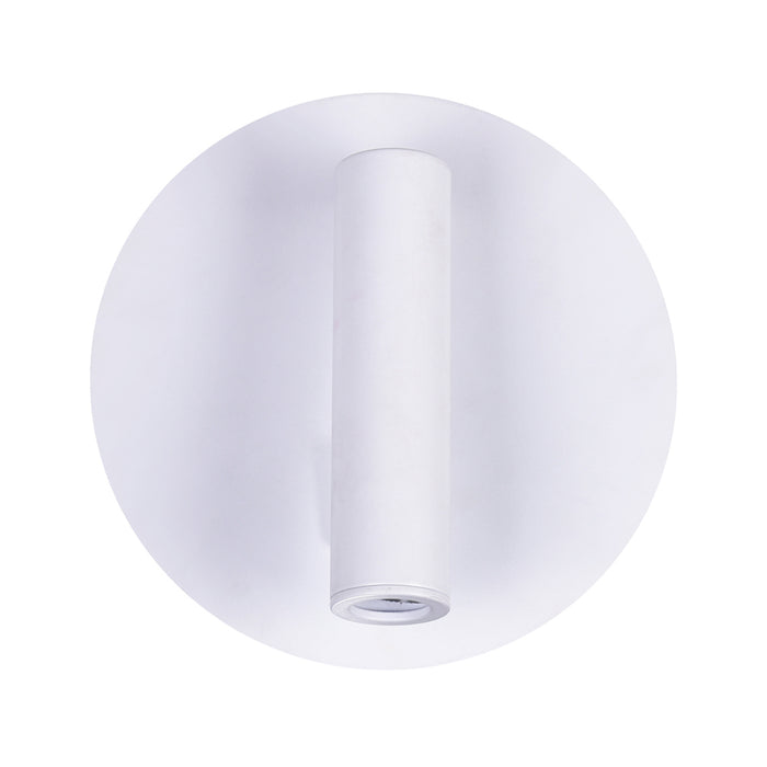 Private Wall Lights Matte White LED Adjustable