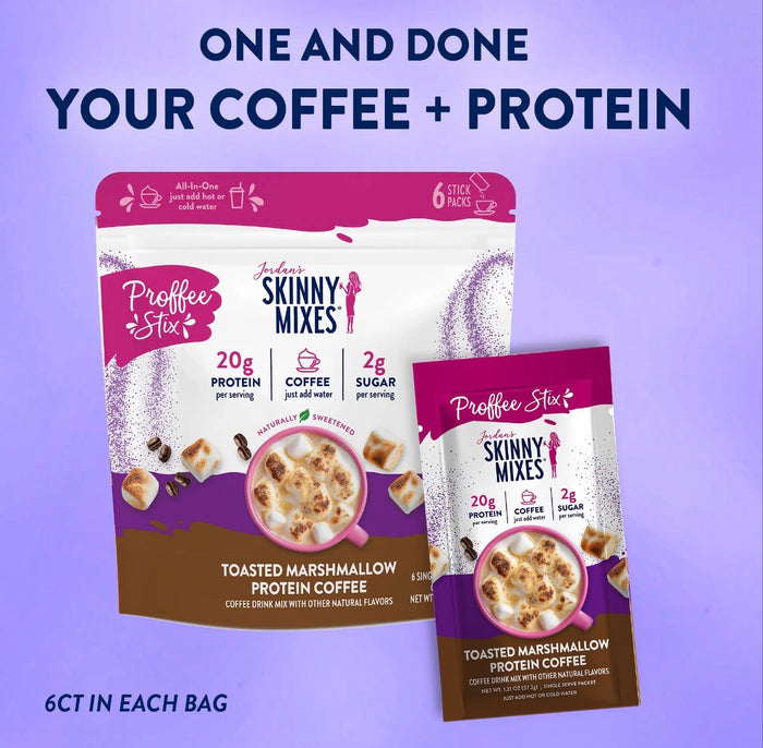 Proffee Stix 6 Ct - Toasted
Marshmallow
