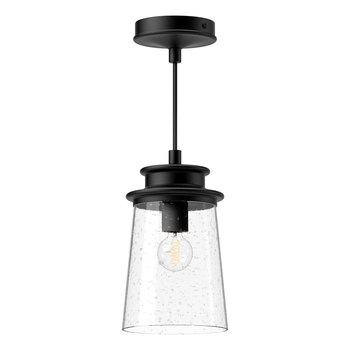 Quincy 6-in Steel Outdoor Pendant
